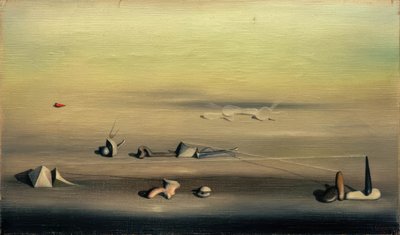Bez tytułu (krajobraz) autorstwa Yves Tanguy