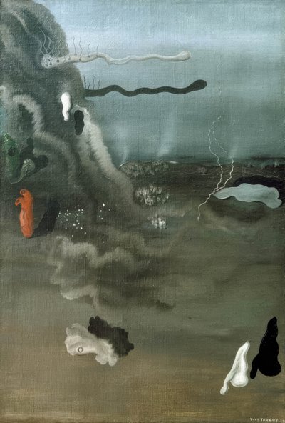 Ohne Titel (Surreal. Komposit.) von Yves Tanguy