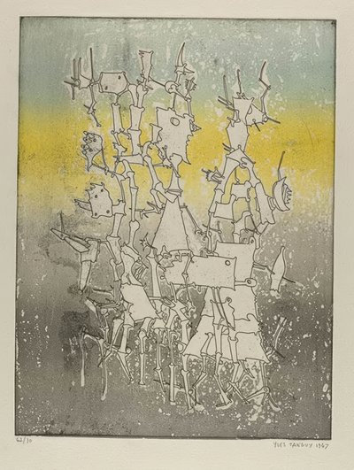 Rhabdomancie autorstwa Yves Tanguy