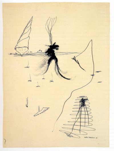 Bez tytułu autorstwa Yves Tanguy