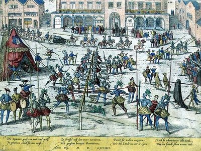 Turniej zorganizowany w Brukseli przez Hiszpanów w celu podniesienia morale żołnierzy i podkreślenia, że Holandia jest teraz ich autorstwa Zacharias (school of) Dolendo