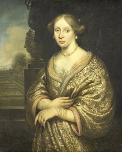 Portret Petronelli van der Burcht autorstwa Zacharias Blyhooft