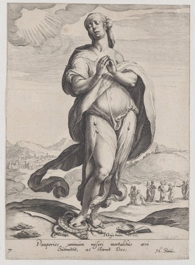 Wiara, z cnót i wad, 1596-97., 1596-97. autorstwa Zacharias Dolendo