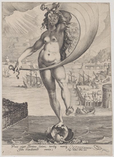 Fortuna, z cnót i wad, 1596-97., 1596-97. autorstwa Zacharias Dolendo