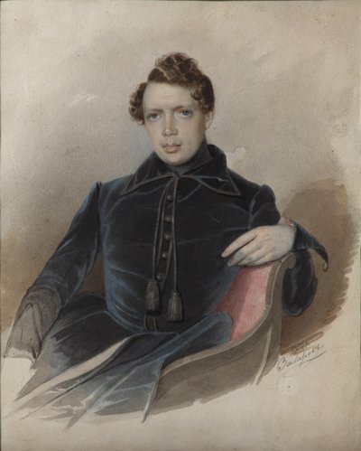 Portret Andrieja Nikołajewicza Murawjowa 1806-1874, 1841 autorstwa Zakharov