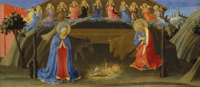 Narodzenia, ok. godz. 1433-34. autorstwa Zanobi di Benedetto Strozzi