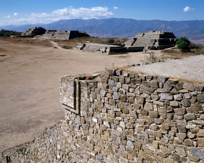 Widok Systemu IV (500 BC-850 AD) autorstwa Zapotec Zapotec