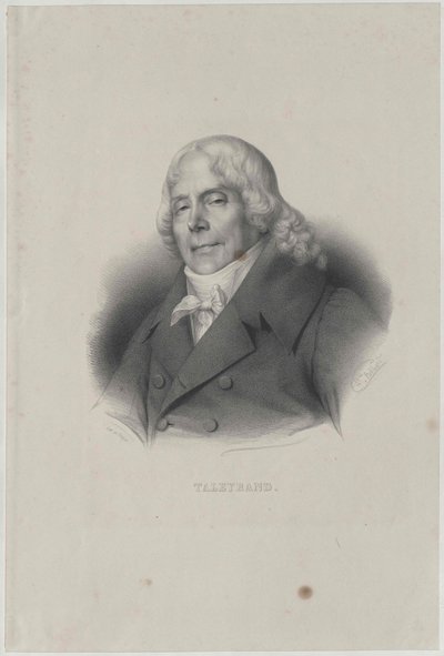 Charles Maurice książę Talleyrand-Perigord autorstwa Zephirin Felix Jean Marius Belliard