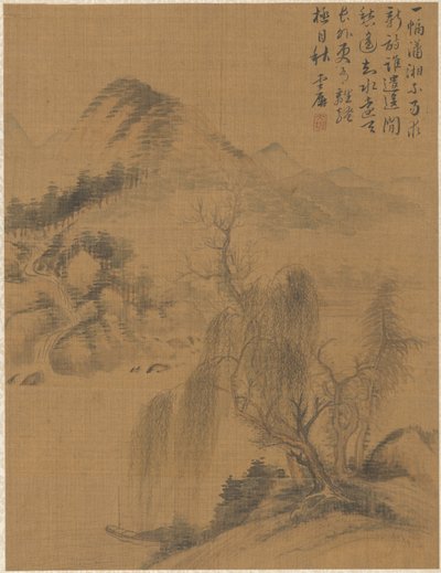 Krajobraz, 1775. autorstwa Zhai Dakun