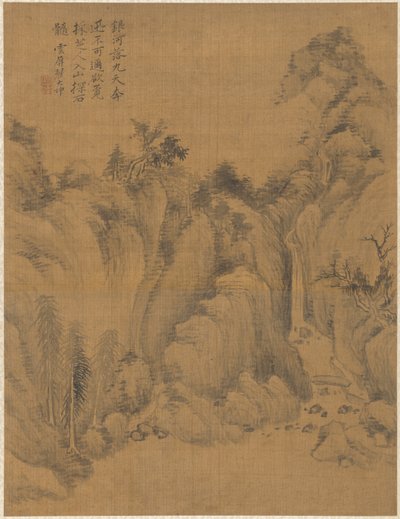Krajobraz, 1775. autorstwa Zhai Dakun