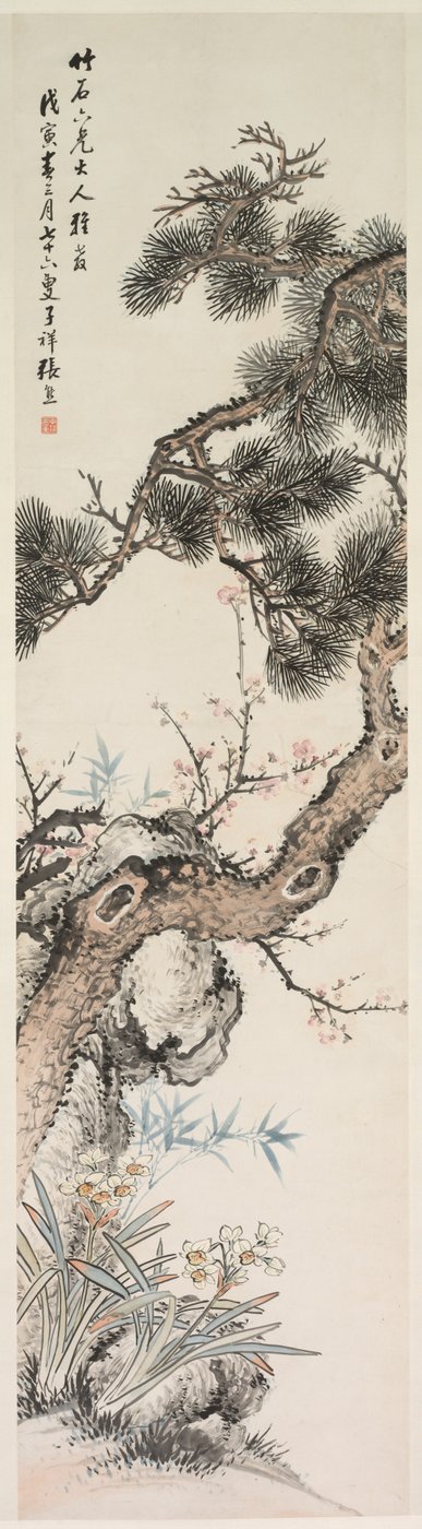 Trzy Czystości, 1800. autorstwa Zhang Xiong