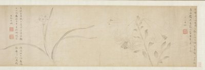 Atramentowe Kwiaty autorstwa Zhao Zhong