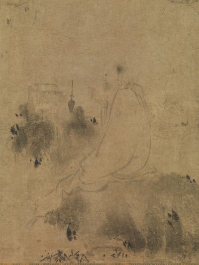 Meeting between Yaoshan and Li Ao, before 1256. autorstwa Zhiweng