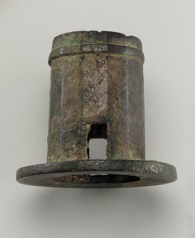 Montaż rydwanu: zaślepka osi autorstwa Zhou Dynasty Chinese School