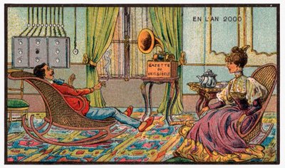 Gramofon, ok.1910 autorstwa . .