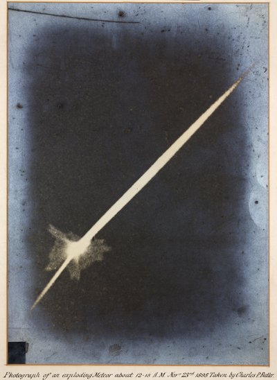 Wybuchający meteor, 23 listopada 1895 autorstwa John Pardon
