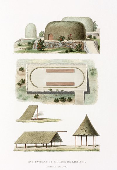 Architektura Budynki we wsi Likiliki autorstwa Frederick (attr. to) Barnard