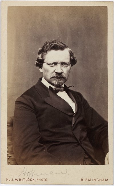 August Wilhelm von Hofmann, niemiecki chemik organiczny, połowa końca XIX wieku autorstwa Frederick (attr. to) Barnard