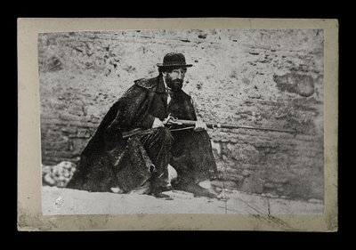 BRIGAND Portret Francesco Fasanelli znanego jako Tinna 1860 autorstwa . .
