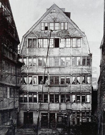 Miejsce urodzenia niemieckiego kompozytora Johannesa Brahmsa (1833-1897) w Hamburgu, Niemcy autorstwa William Walcutt