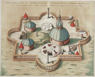 Obserwatorium Brahe w Stjerneborg, Hven autorstwa John Pardon