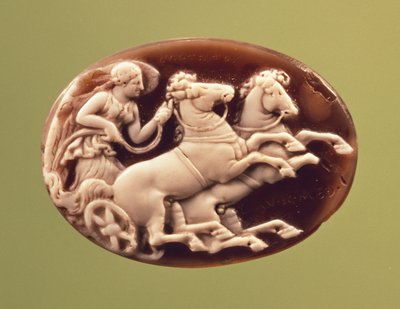 Kamea Nike w rydwanie autorstwa Hippolyte Lalaise Devéria