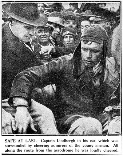 Charles Augustus Lindbergh, amerykański pilot, ok. 1920 autorstwa Ferdinand Georg Waldmuller
