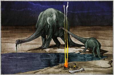 Dinozaury w Afryce autorstwa . .