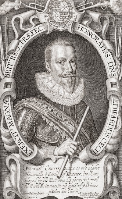 Edward Cecil autorstwa . .