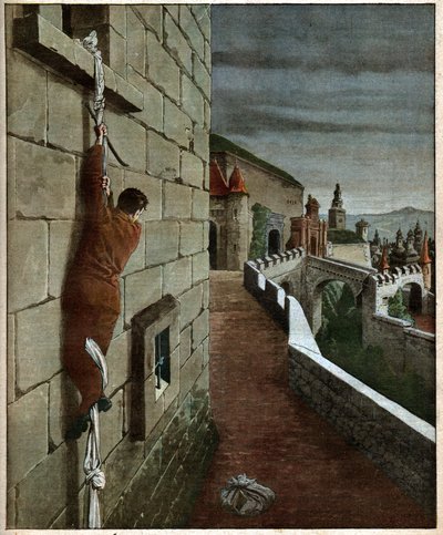 Ucieczka francuskiego szpiega. Ucieczka francuskiego szpiega. autorstwa Ferdinand Georg Waldmuller