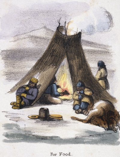 Na jedzenie”, ok. 1845 autorstwa Frederick (attr. to) Barnard