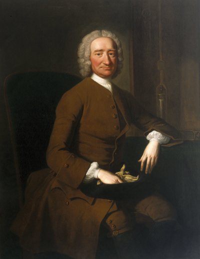 George Graham, twórca zegarów i instrumentów, ok. 1740 autorstwa Ferdinand Georg Waldmuller