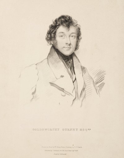 Goldsworthy Gurney, angielski wynalazca autorstwa Frederick (attr. to) Barnard