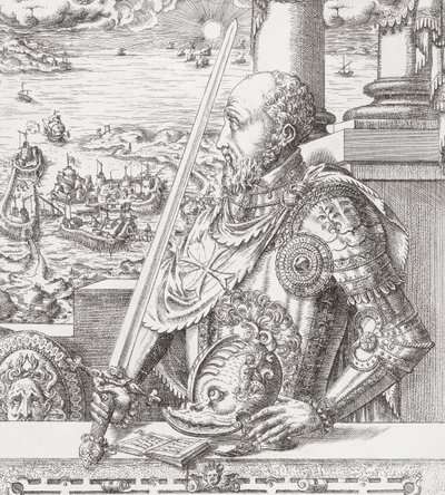 Jean Parisot de la Valette, portret. autorstwa . .