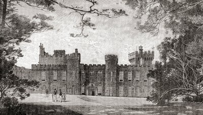 Knowsley Hall autorstwa . .