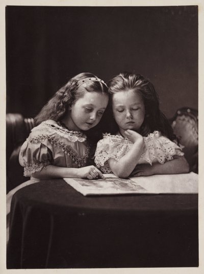 Maud i Ethel May Robinson, c autorstwa Frederick (attr. to) Barnard