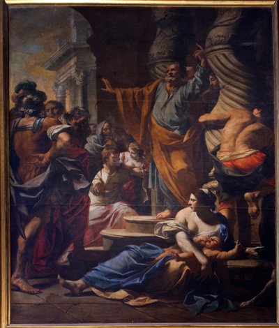 Maj 1642, „Przepowiednia św. Piotra w Jerozolimie” Charlesa Poersona (1609-1667). Katedra Notre Dame de Paris - Paryż 4 - XIII, XIII, XIX, rehabilitacja przez Viollet-le-Duc - autorstwa . .