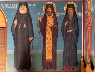 Klasztor (Pustelnia Wszystkich Świętych). Kościół. Wnętrze. autorstwa . .