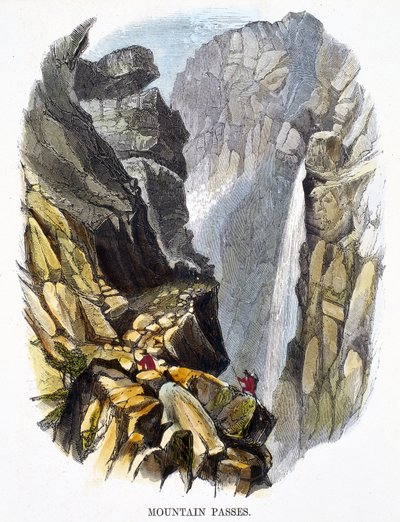 Przełęcze górskie autorstwa Frederick (attr. to) Barnard