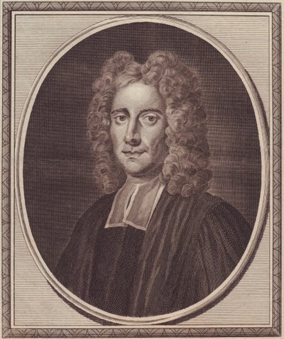 Portret angielskiego filozofa Samuela Clarke