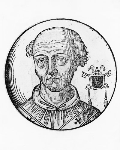 Portret Jana XII (Octavianus of Tusculum, ok. 937-964) autorstwa William Walcutt