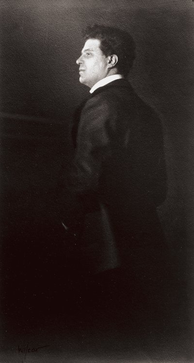 Portret Pietro Mascagni, muzyka autorstwa Henry Charles Fehr