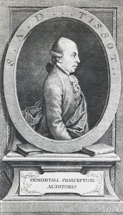 Portret Simona-Andre Tissota autorstwa William Walcutt