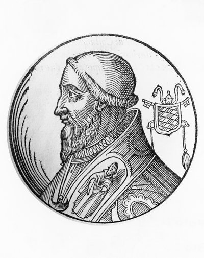 Portret Wiktora II (Gebhard von Calw-Dollnstein-Hirschberg, ok. 1017-1057) autorstwa William Walcutt