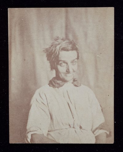 Psychiatria Portret pacjenta, azyl hrabstwa Surrey, ok. 1852 r. autorstwa John Pardon