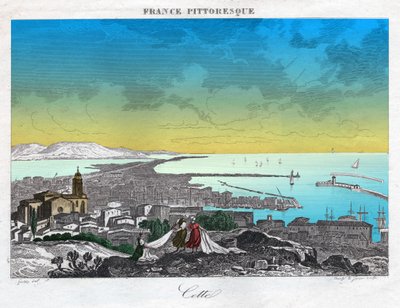 Sete, ok. 1850 (rycina) autorstwa . .