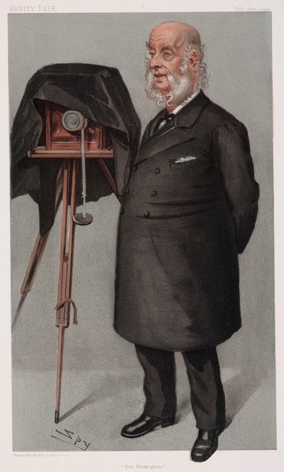 Sir John Benjamin Stone, angielski fotograf autorstwa Henry Charles Fehr