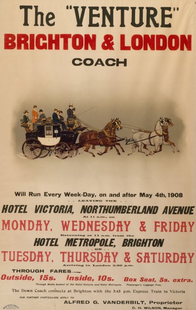 Trener „Venture” z Brighton i Londynu autorstwa . .
