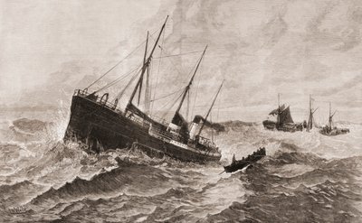Utrata parowca Klanu Macduff autorstwa . .
