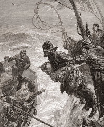 Utrata parowca Klanu Macduff autorstwa . .